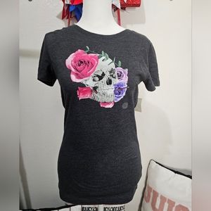 Aeropostale Women's Classic Crew Tee Size S Gray  NWT